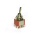 Red Toggle Switch DPDT (PCB mount)
