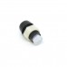 Led Holder 5mm (Black Plastic, with nut and inlay)