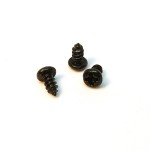 M3 6mm Screw with Pan Head (Black Oxide) 