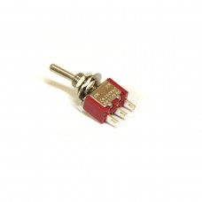 Red Toggle Switch SPTT (On/Off/On)