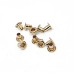 Eyelet (5шт) айлет, 2,5мм, золото